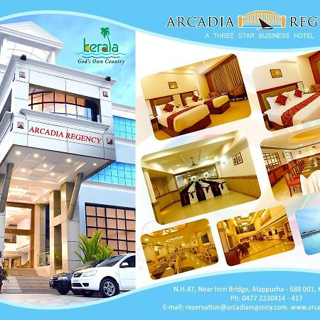 Hotel Arcadia Regency Alappuzha Esterno foto